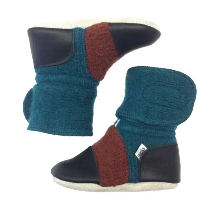 Mistral Felted Wool Booties