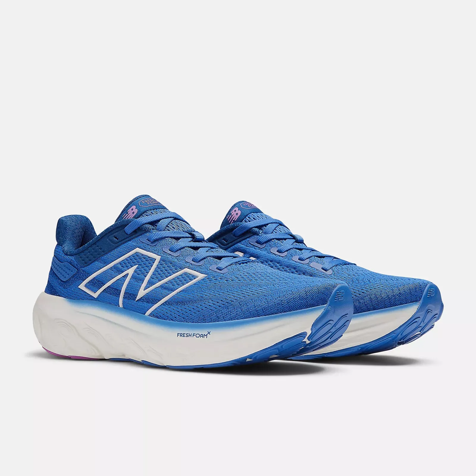 New Balance Women's 1080v13 Running Shoes Marine Blue / Sea Salt