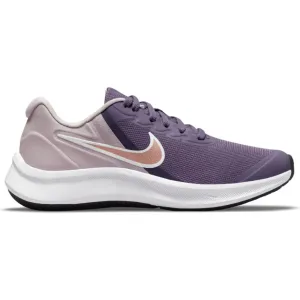 Nike Canyon Purple/Metallic Red Bronze Star Runner 3 Youth Sneaker