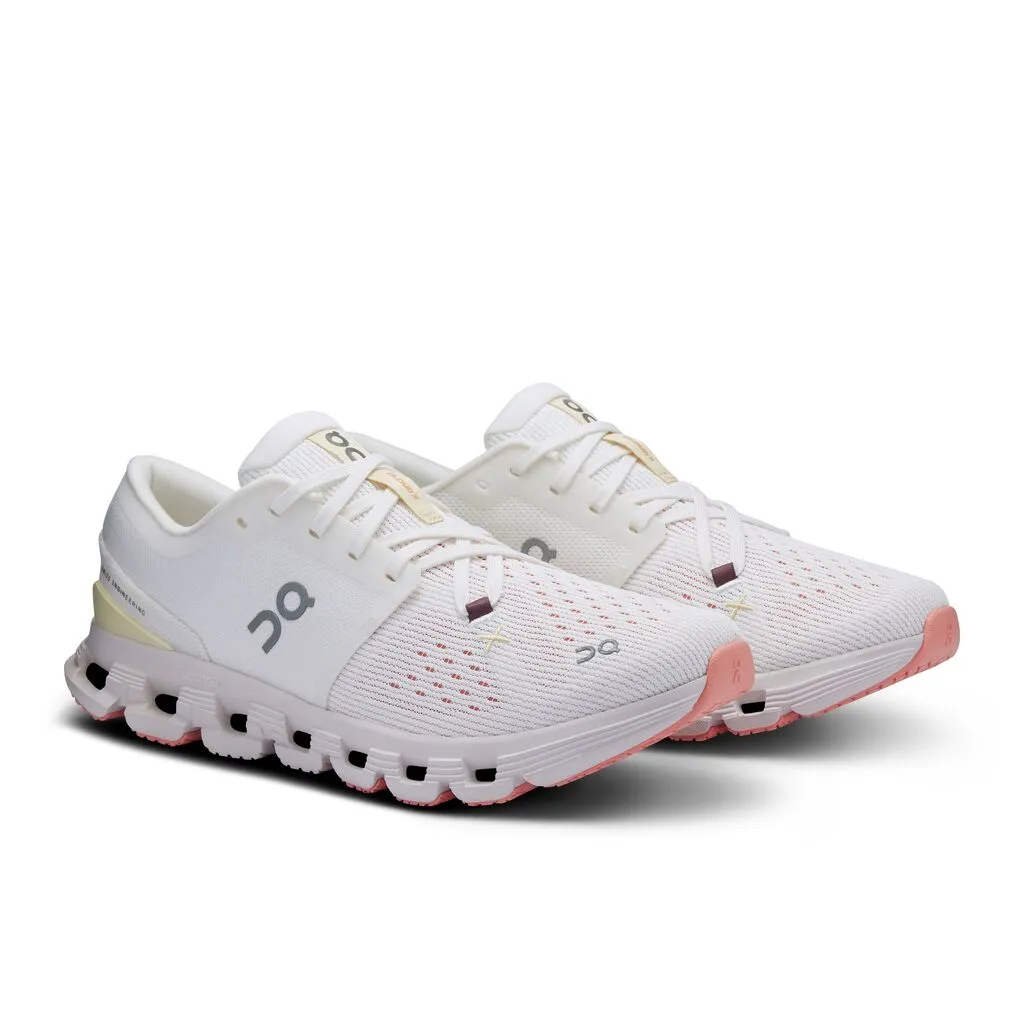 'On Running' Women's Cloud X 4 - Ivory / Sand