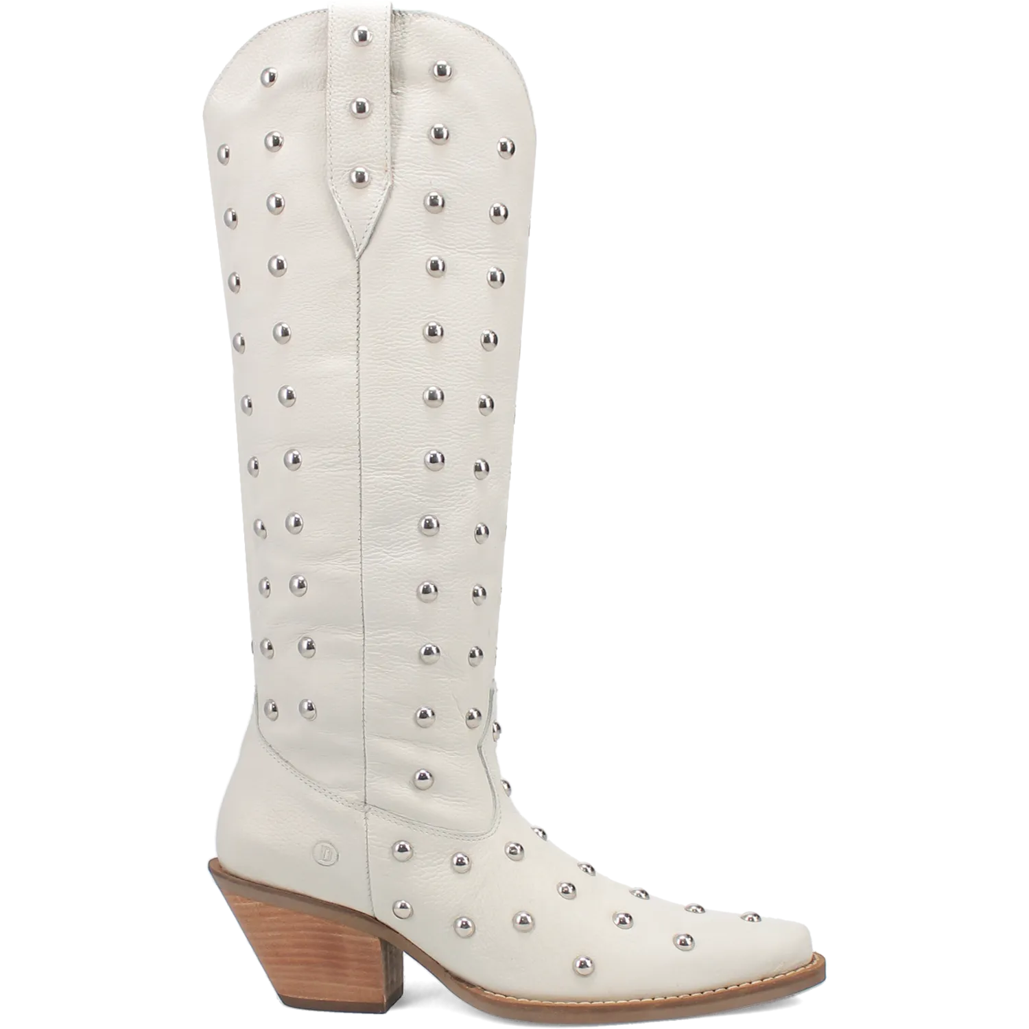 Online Exclusive | Dingo | Broadway Bunny Leather Boot in White **PREORDER