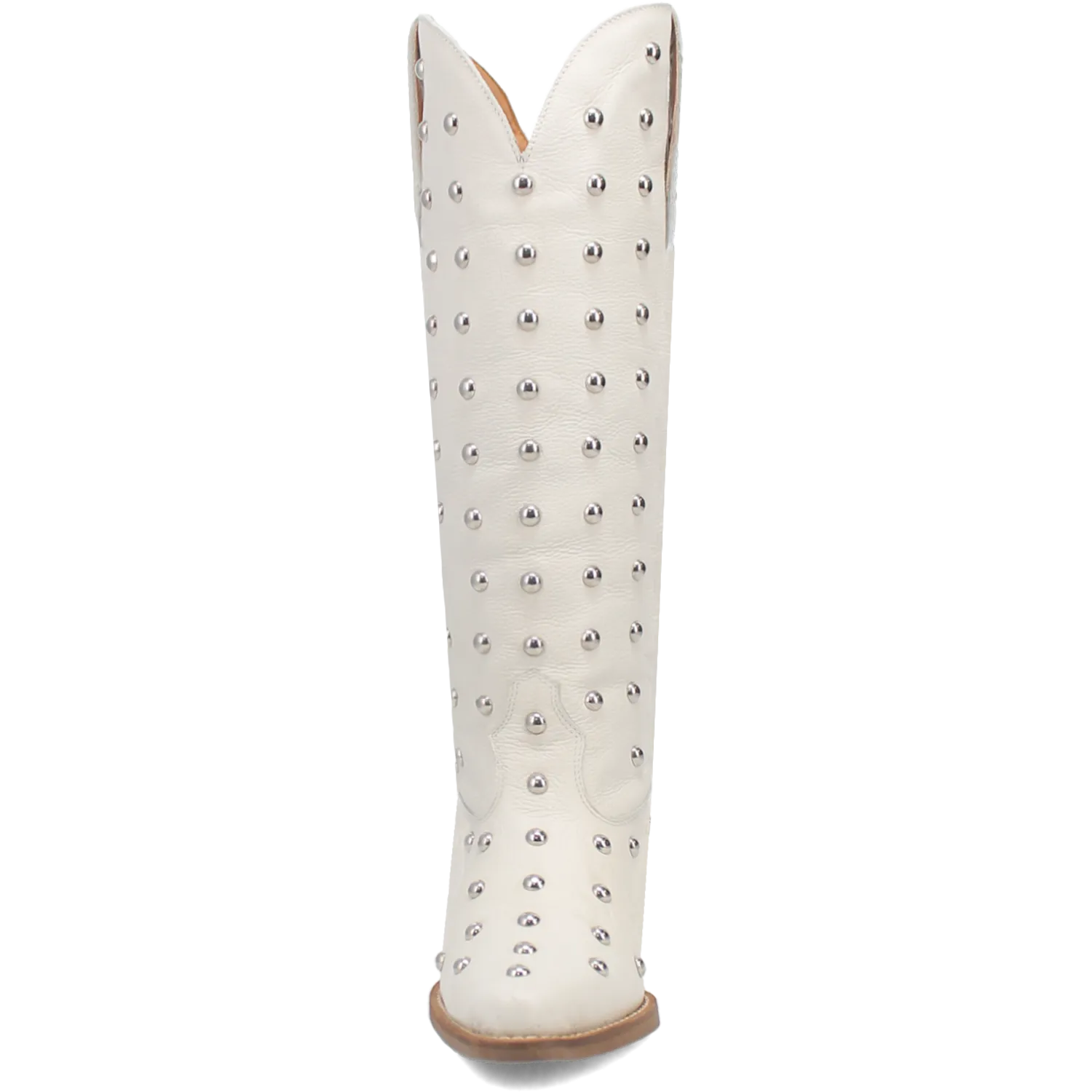 Online Exclusive | Dingo | Broadway Bunny Leather Boot in White **PREORDER