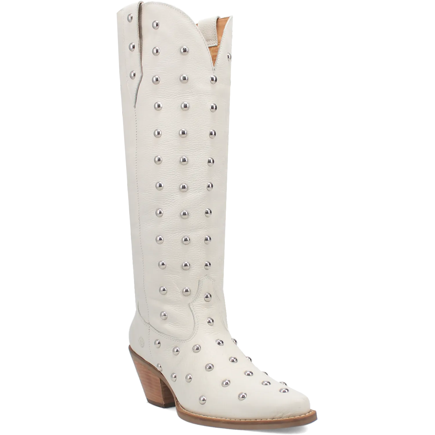 Online Exclusive | Dingo | Broadway Bunny Leather Boot in White **PREORDER