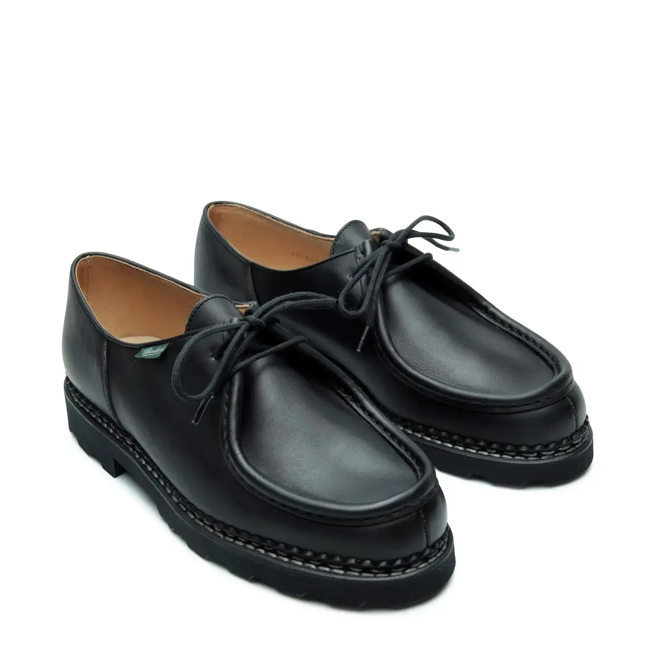 Paraboot Michael Shoe Smooth Leather Black