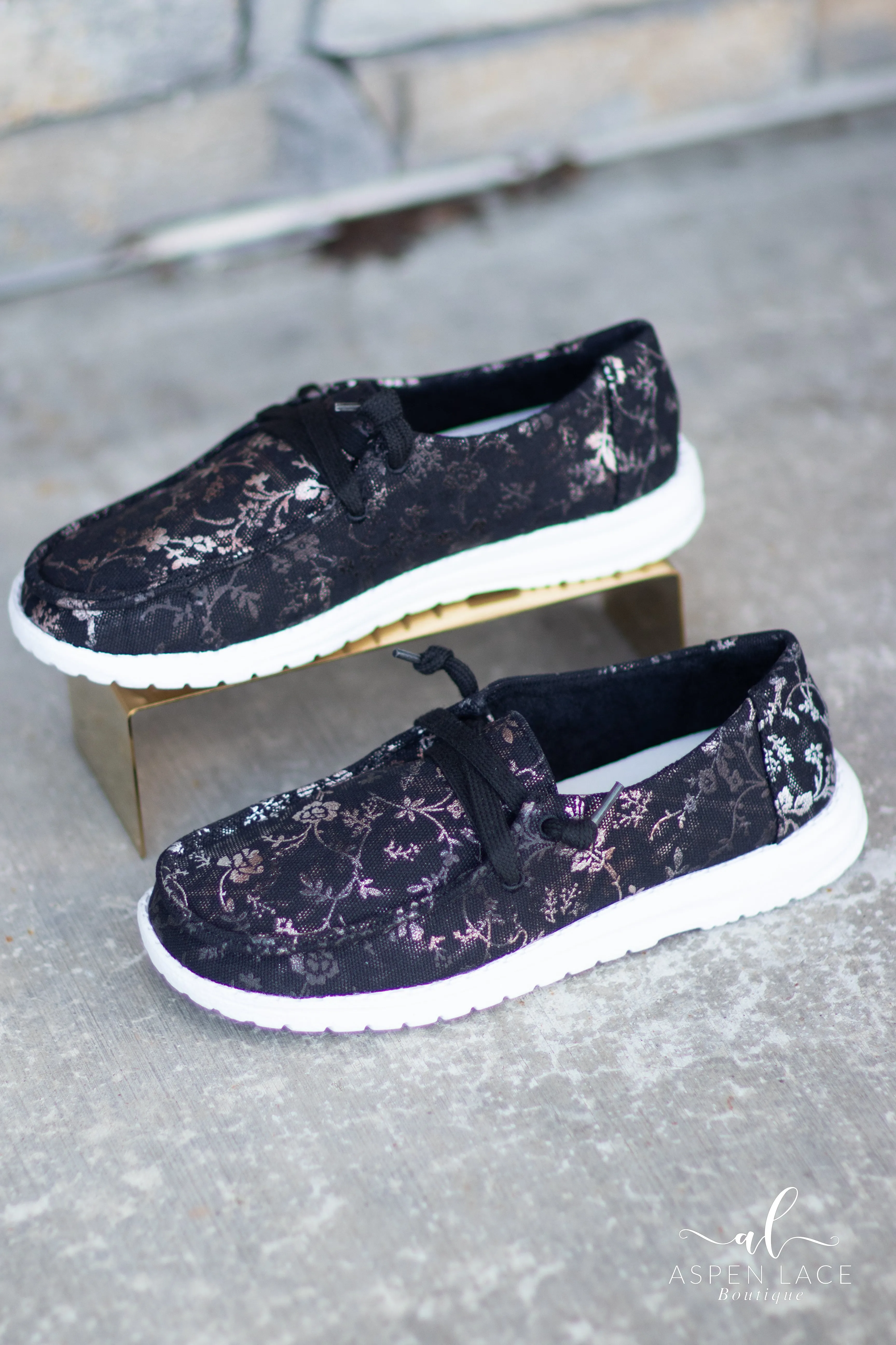 Paulina Slip Ons (Black)