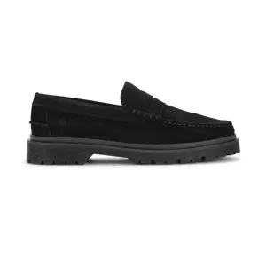 Playboy Austin Black suede loafers
