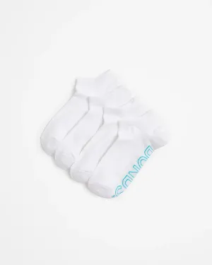 popular  Bonds 4 Pack Australian Cotton Blend Lightweight Low Cut Socks - White