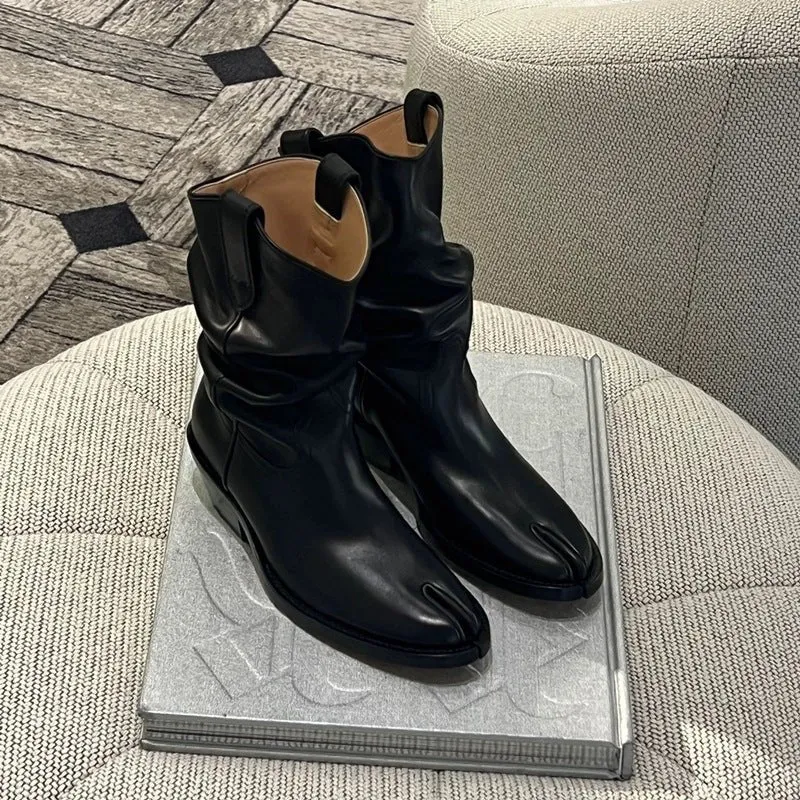 Pre Order:  Split Toe Ankle Boots