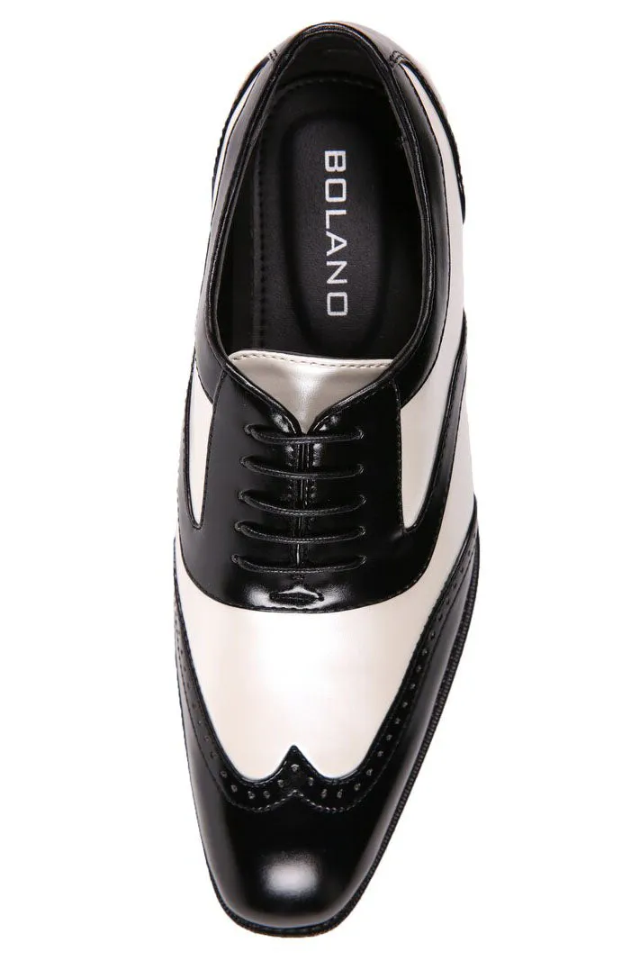 "Lawson" Pearl Tuxedo Shoes