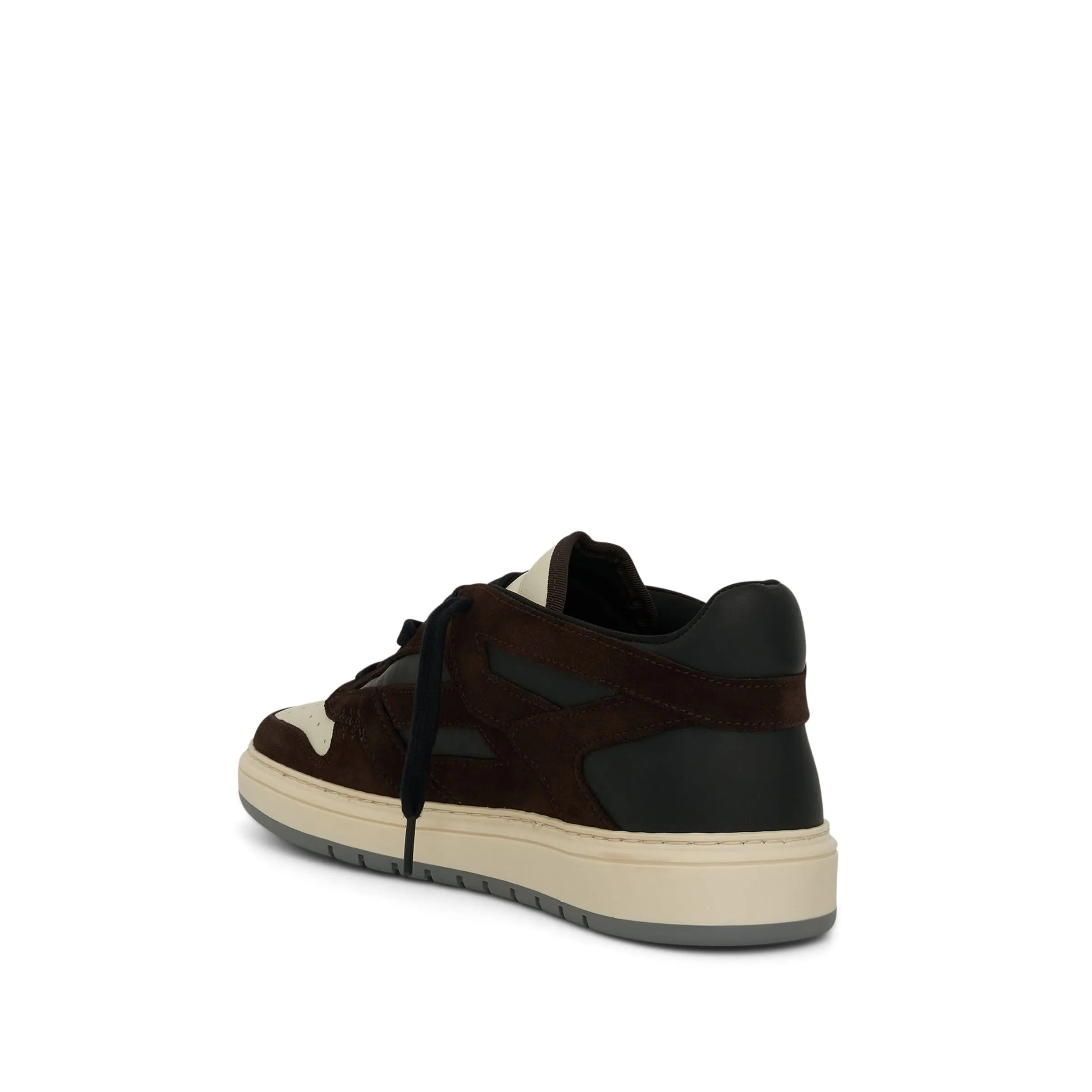 Reptor Low Sneaker in Brown/Black