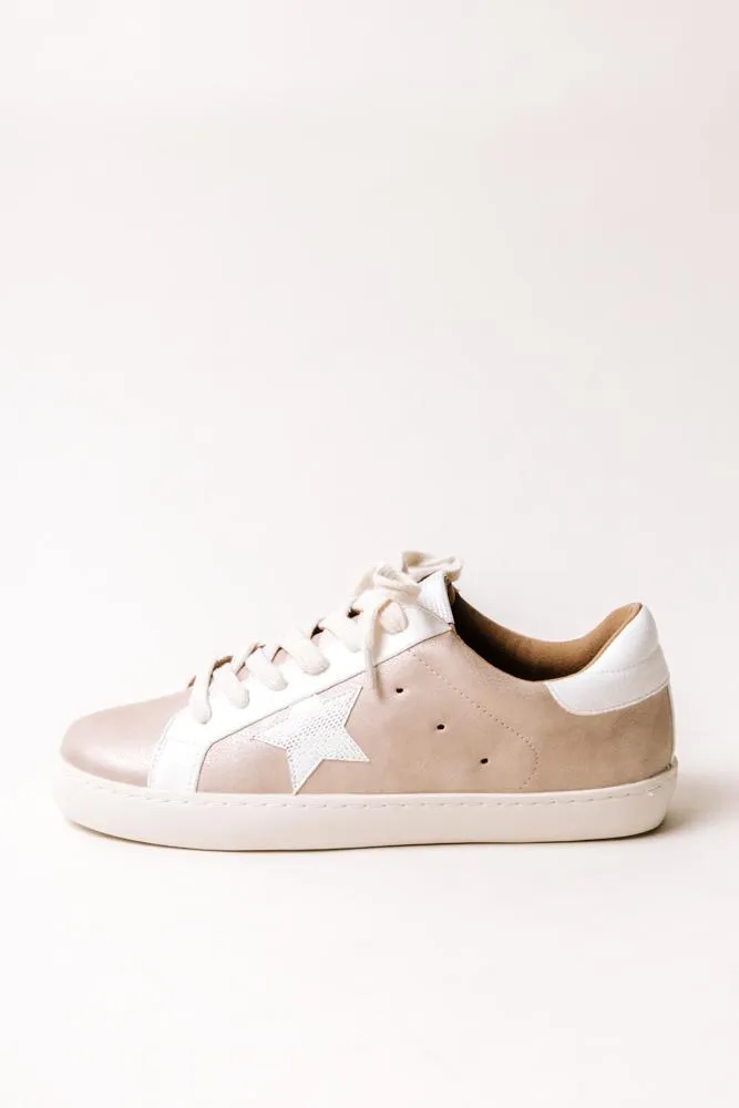 Rose Gold Star Sneakers