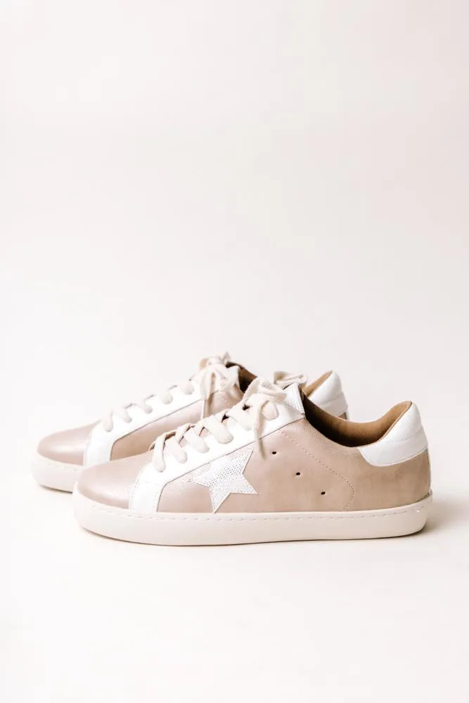 Rose Gold Star Sneakers