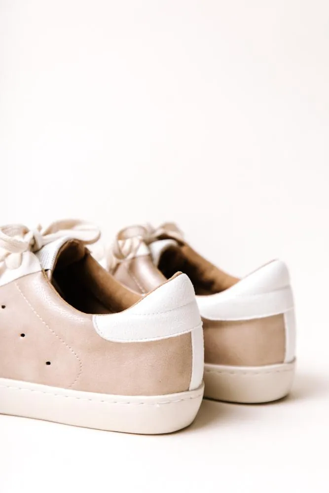 Rose Gold Star Sneakers