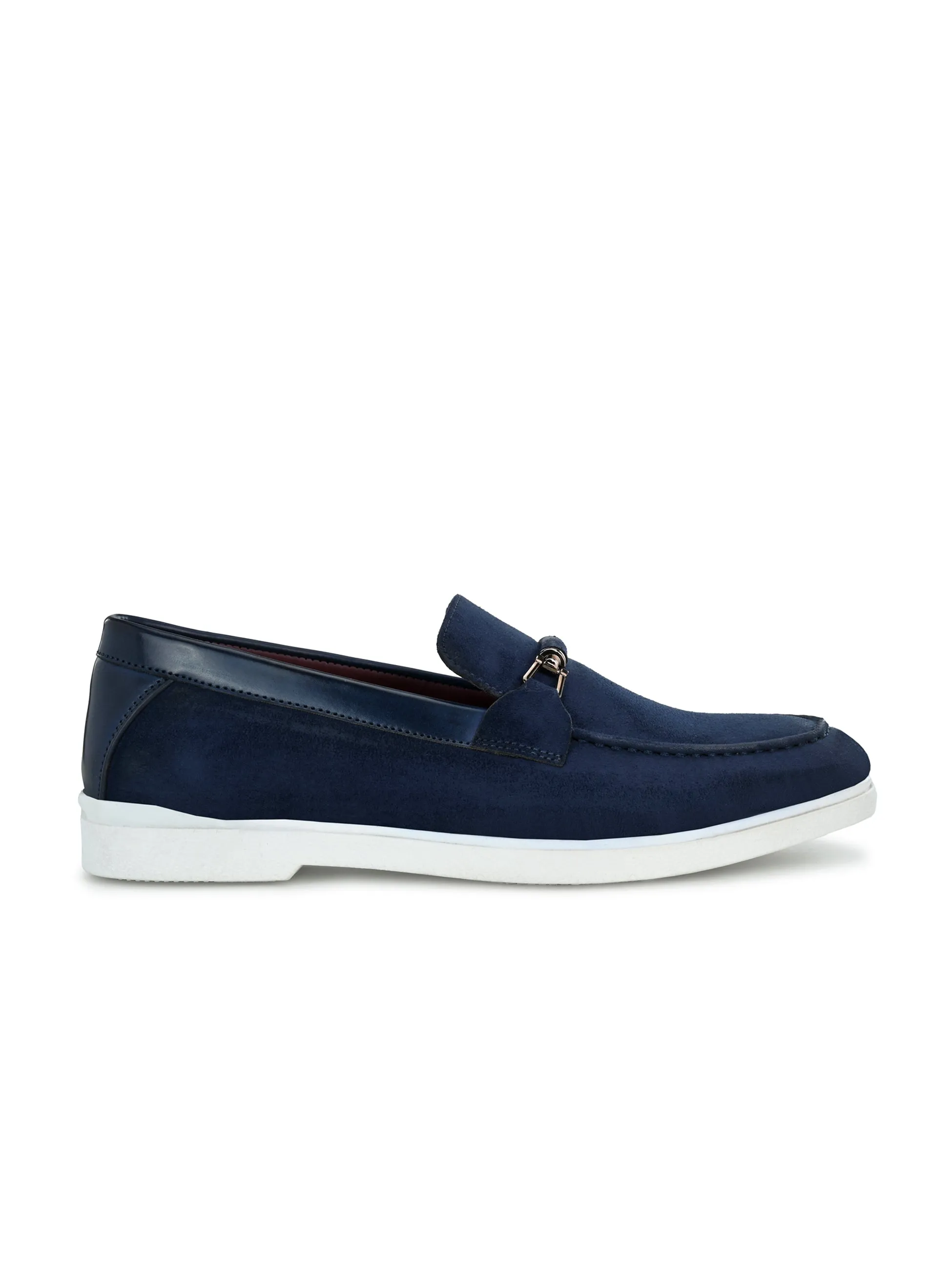 Saint Blue Penny Loafers