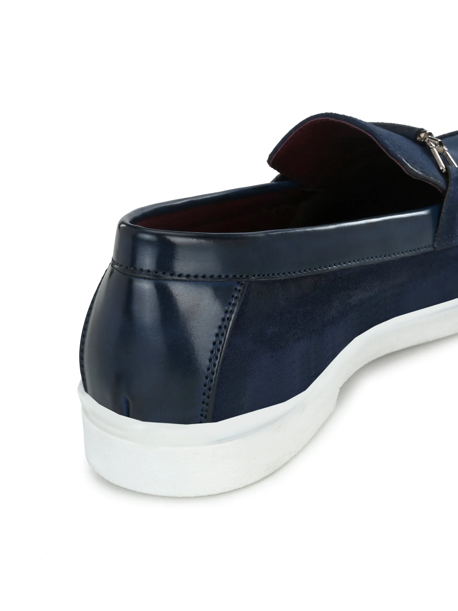 Saint Blue Penny Loafers