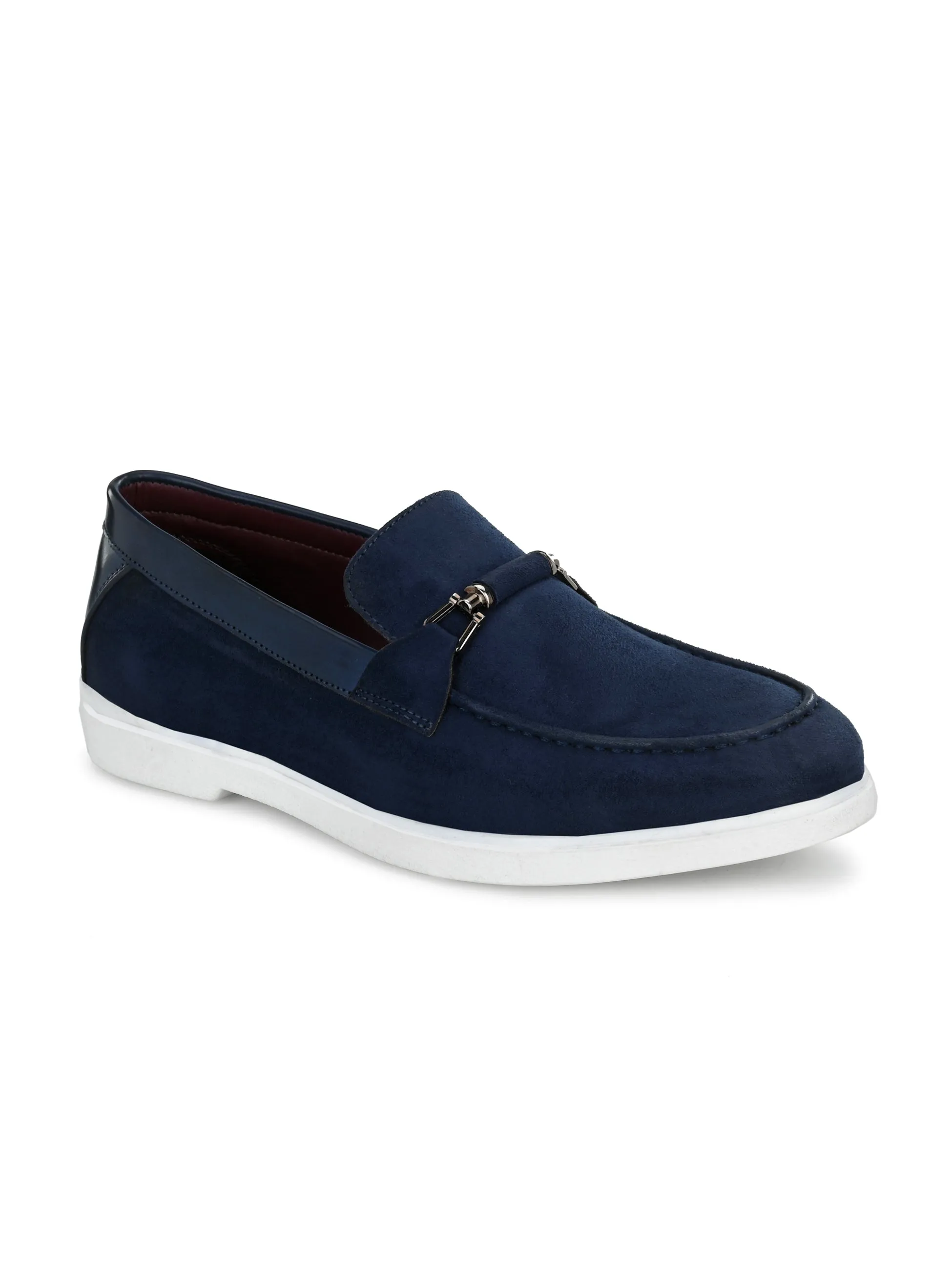 Saint Blue Penny Loafers