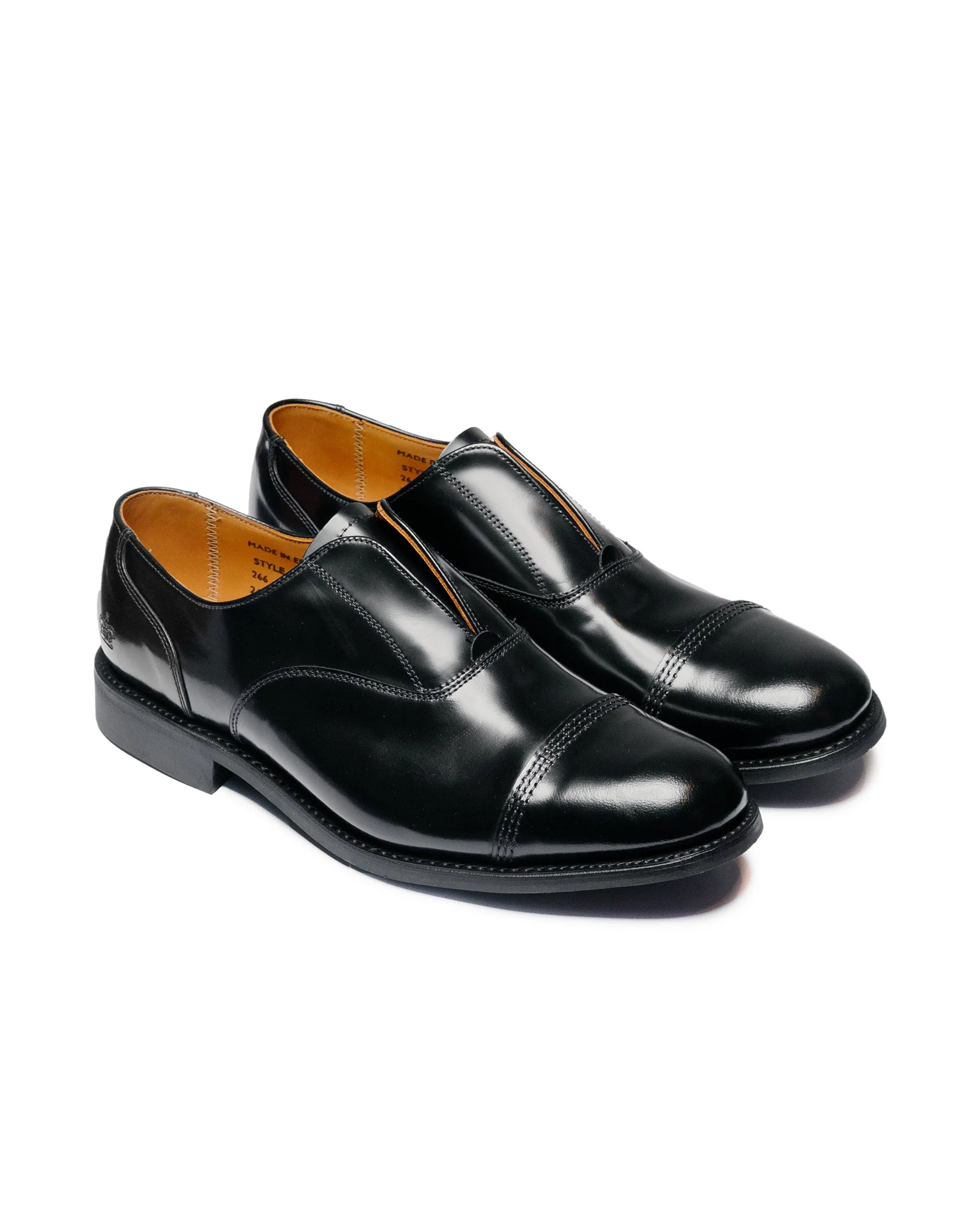 Sanders 1742B No Lace Shoe Black