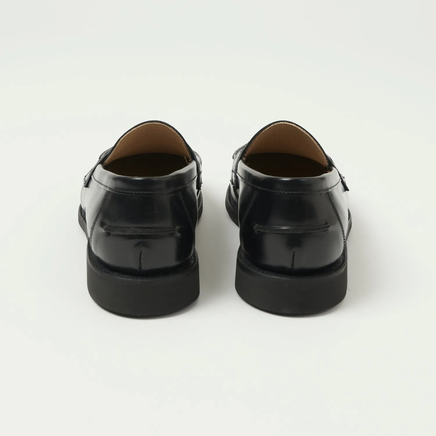 Sanders Butt Seam Loafer Shoe - Black