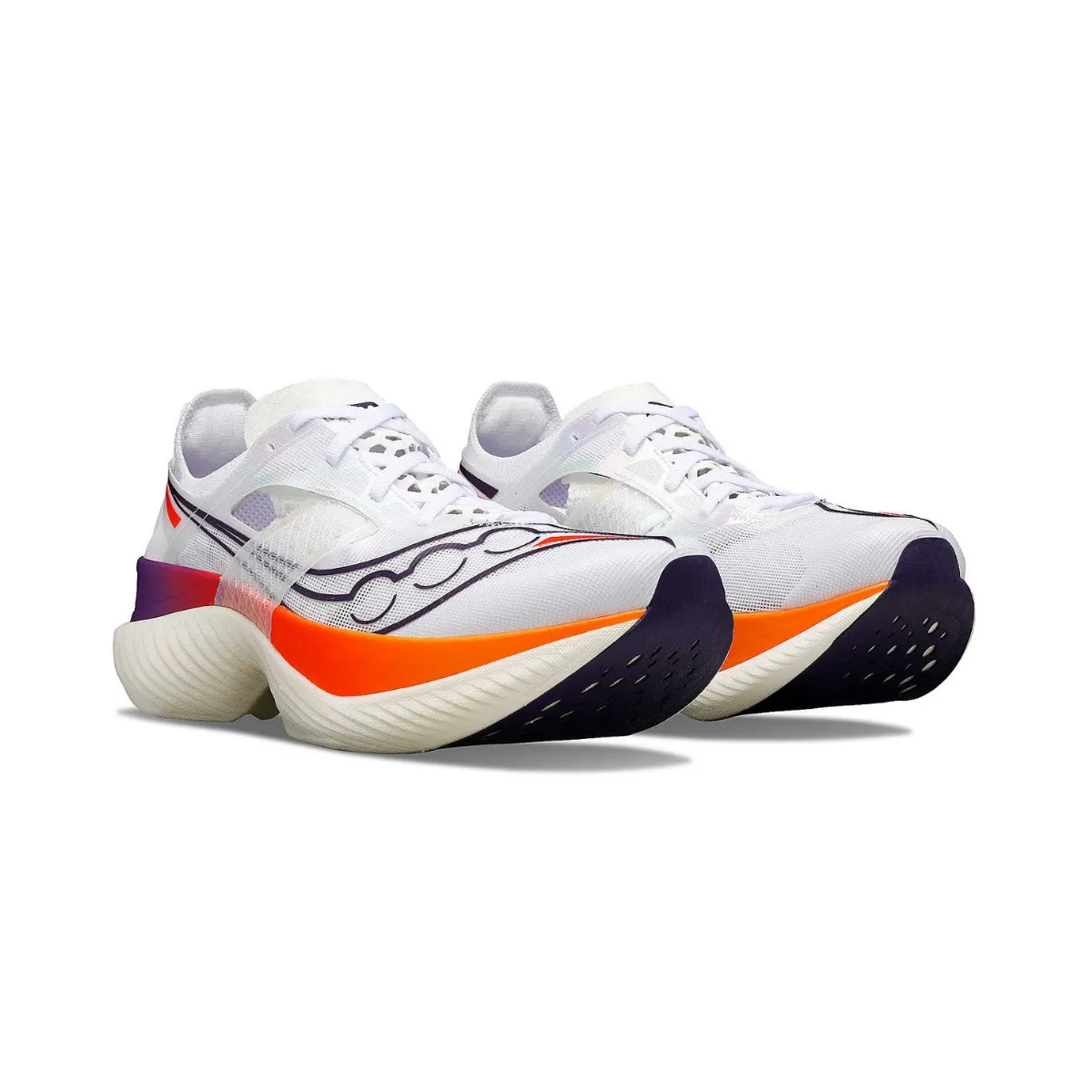 Saucony Endorphin Elite White Purple SS24 Shoes