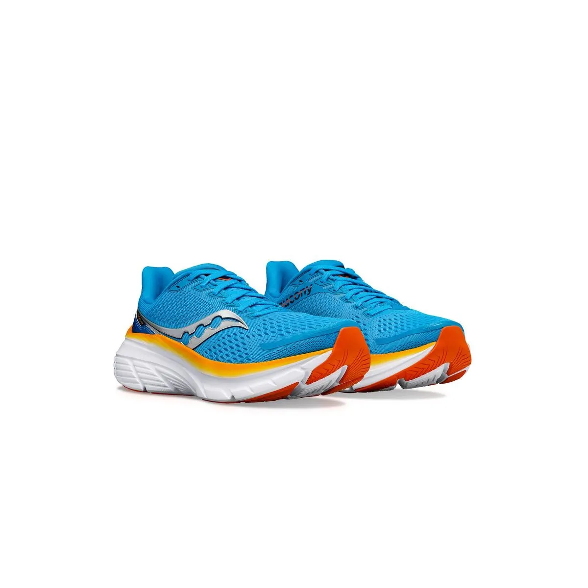 Saucony Guide 17 Blue Orange Sneakers SS24