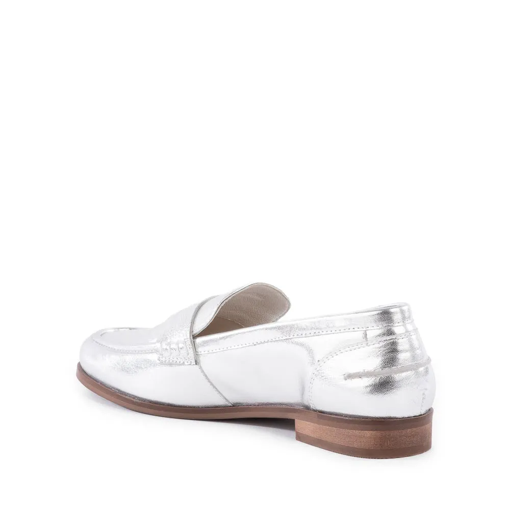 Seychelles Sooner or Later Loafer in Silver