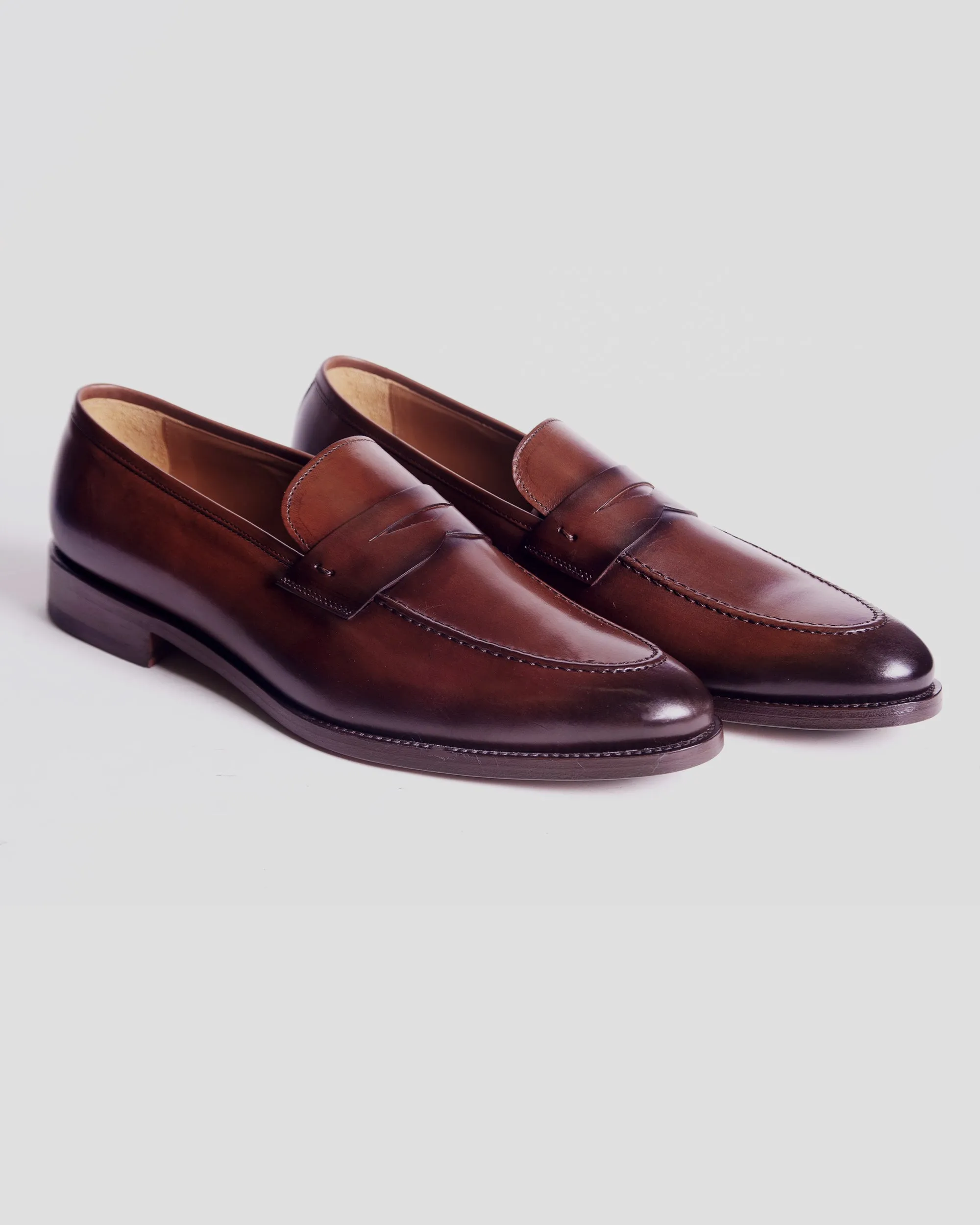 Smithson Penny Loafer V2 – Dark Brown