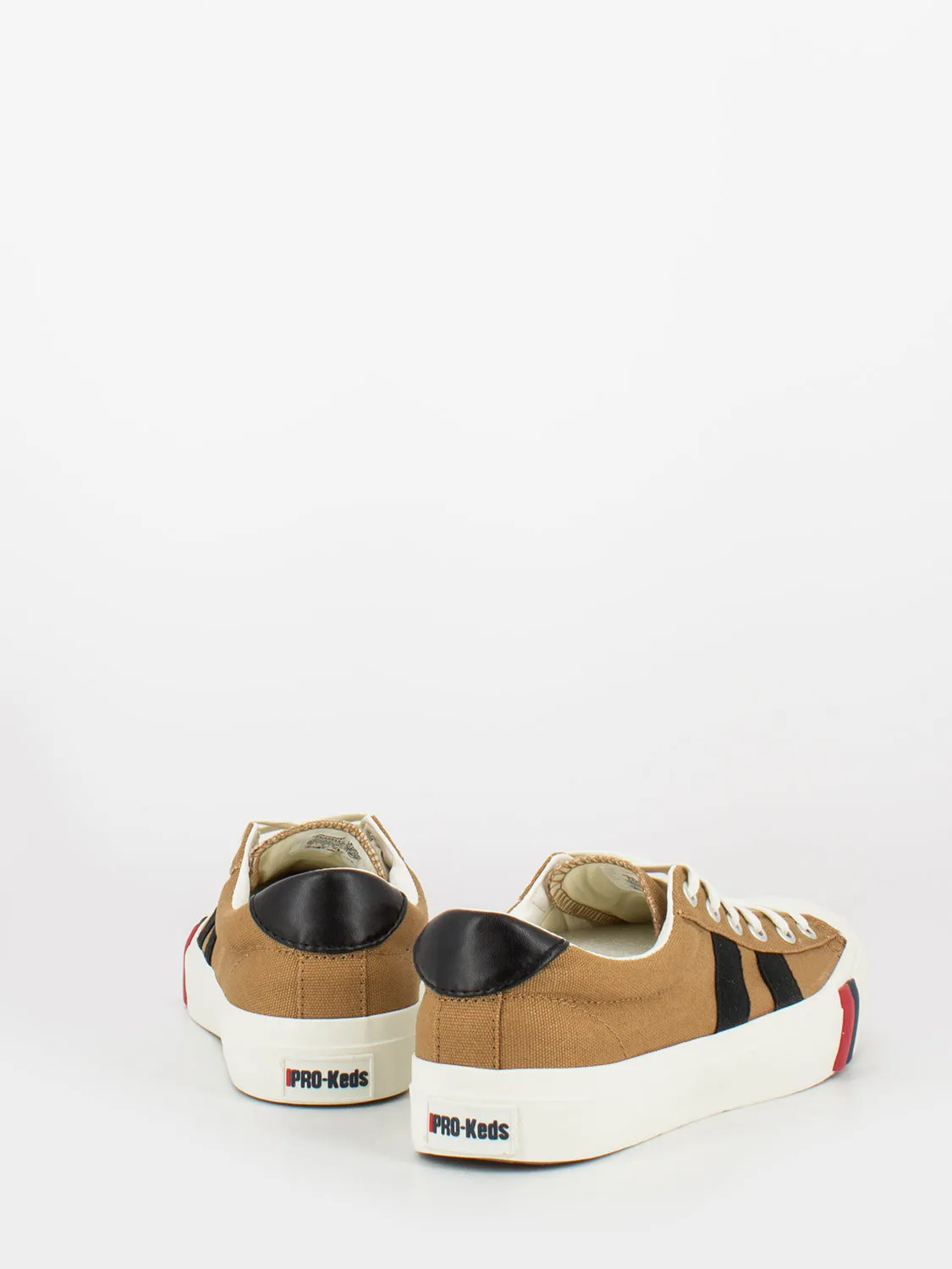 Sneakers Royal Plus canvas tan / black