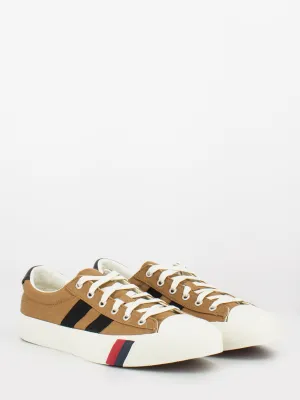 Sneakers Royal Plus canvas tan / black