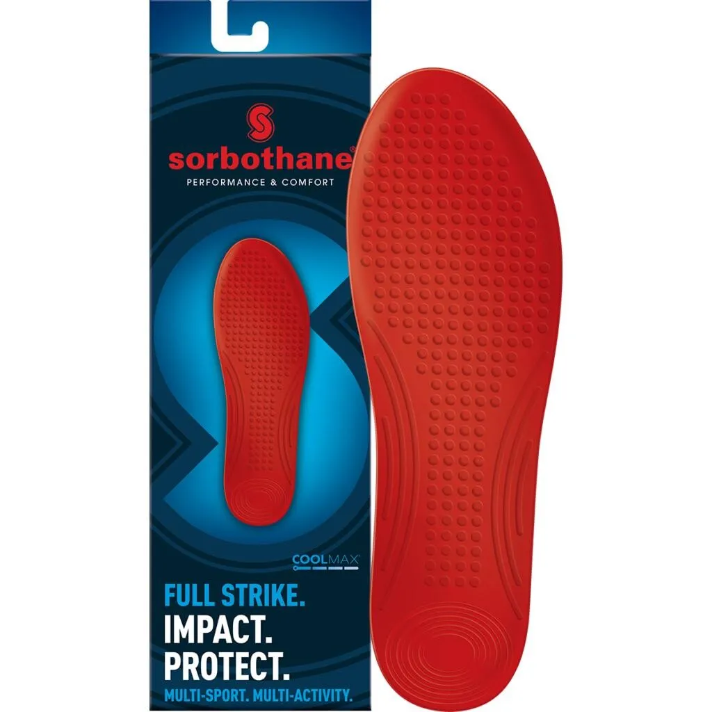 Sorbothane Shock Stopper Full Strike Insoles