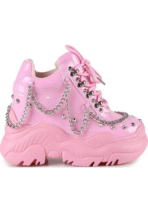 Space Candy [Pink] | PLATFORM SNEAKERS**