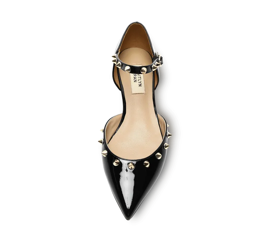 Spiky D'orsay Flats