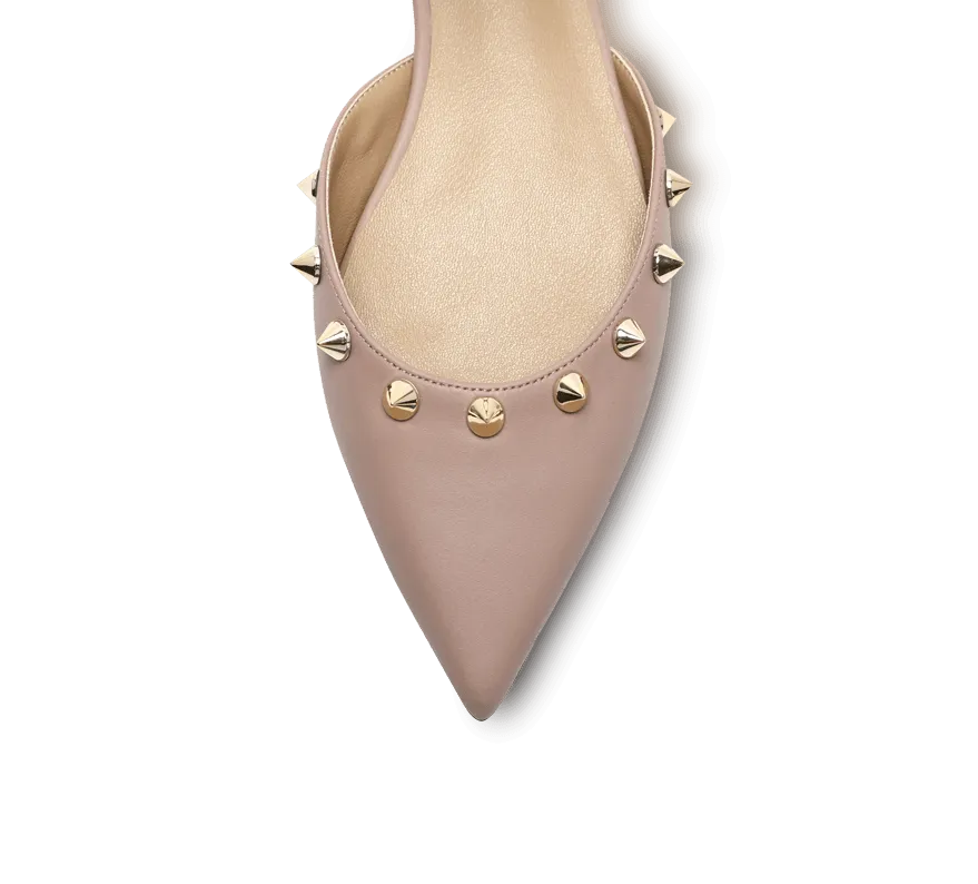 Spiky D'orsay Flats