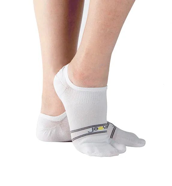 Split Toe Everyday Plus Lightweight Invisible Footies Socks - 8 Pack