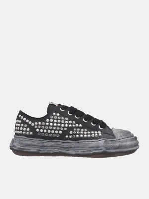 Studded Peterson OG Sneakers (A13FW715-BLACK-BLACK)