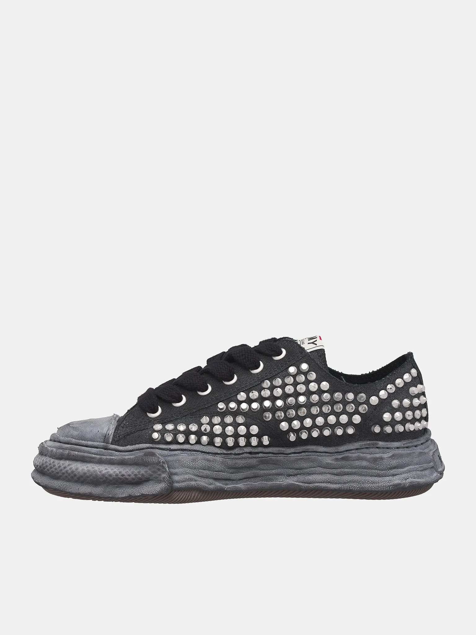 Studded Peterson OG Sneakers (A13FW715-BLACK-BLACK)