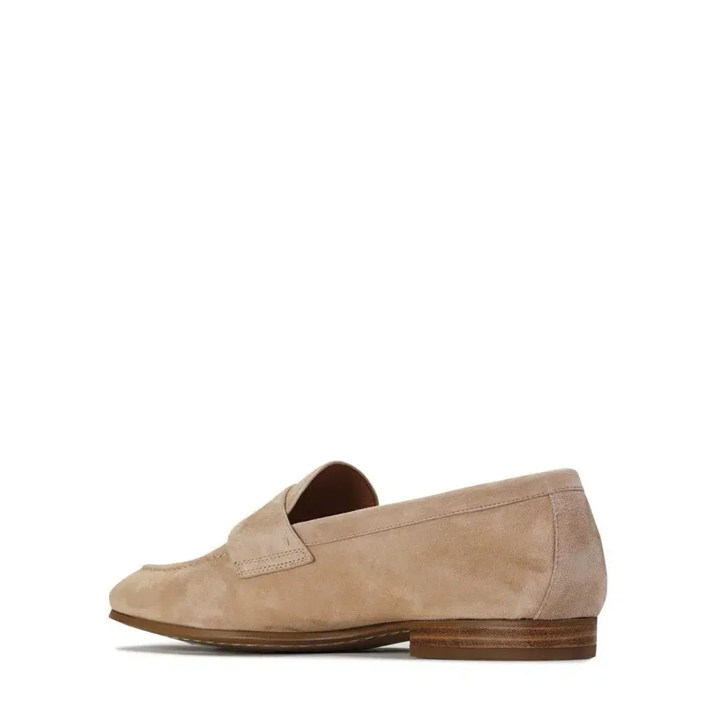 SUEDED PENNY LOAFER