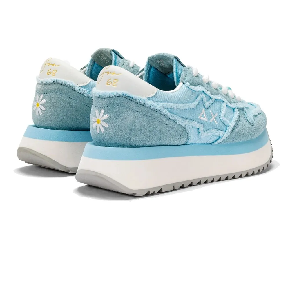 SUN68 Sneakers donna Big Stargirl Canvas Z34216 05 Azzurro