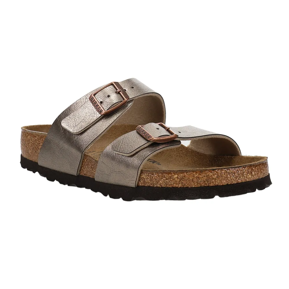 Sydney Metallic Footbed Sandals