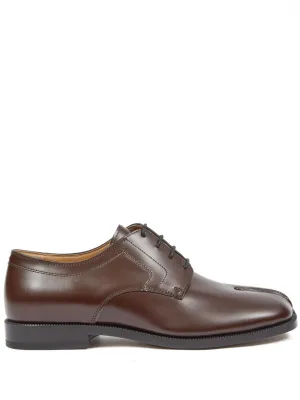 Tabi Derby Shoes - Chic Brown