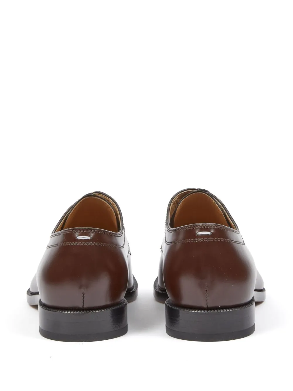 Tabi Derby Shoes - Chic Brown