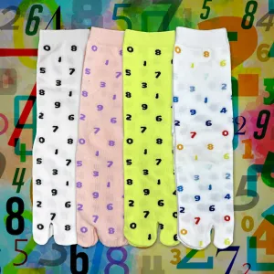 Tabi Socks - Numbers