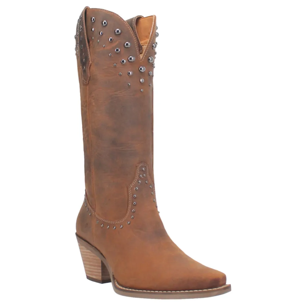 Talkin' Rodeo Studded Snip Toe Cowboy Boots