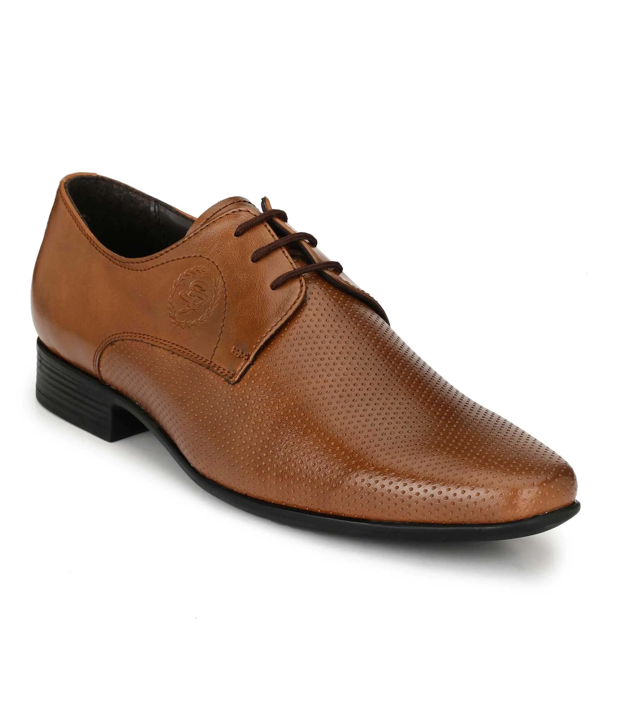 Tan Derby Formal Shoes