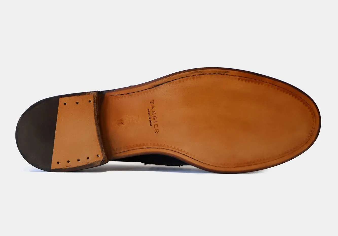 Tangier Dark Cognac Beckett Leather Loafer