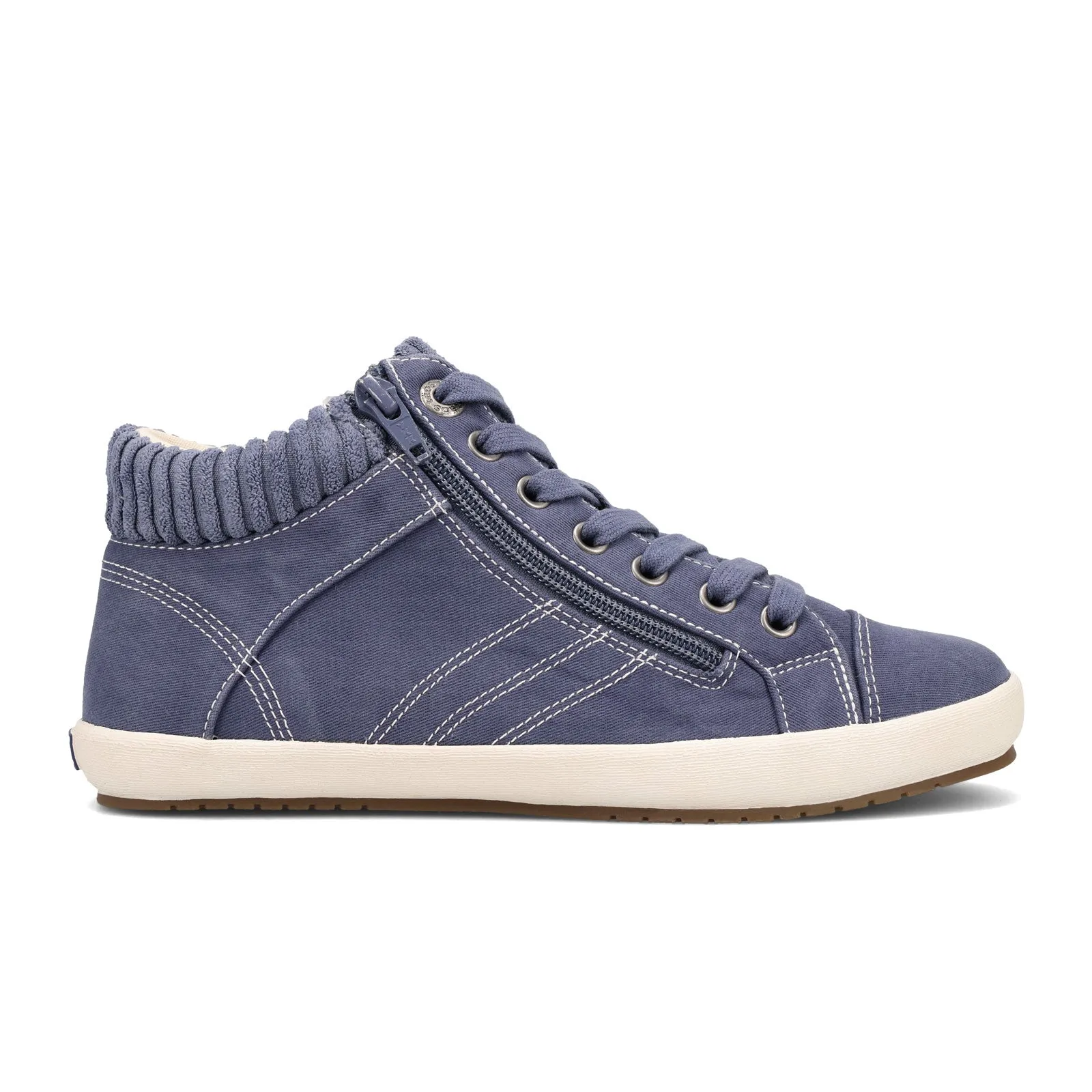 Taos Startup Mid Top Sneaker (Women) - Indigo Distressed