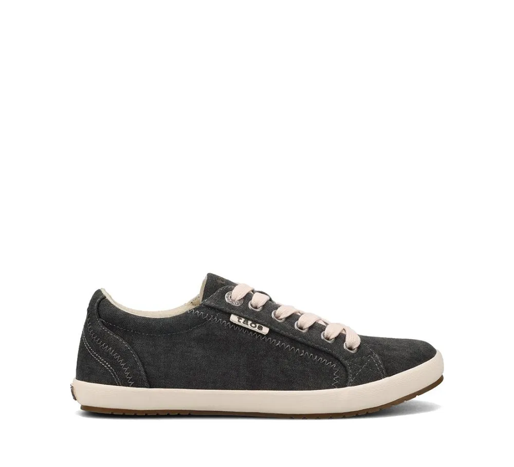 Taos Women's Star - Charcoal Wash Canvas (Wide Width)