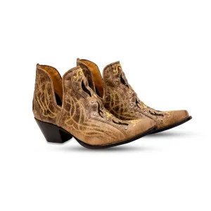 Tentor Western Leather Booties