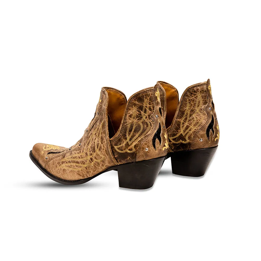 Tentor Western Leather Booties