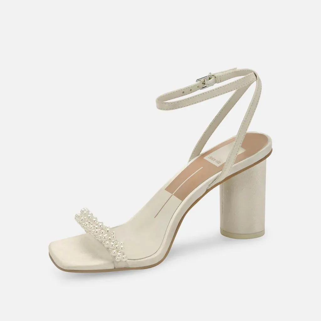 The Nory Heel by Dolce Vita - Vanilla Pearl