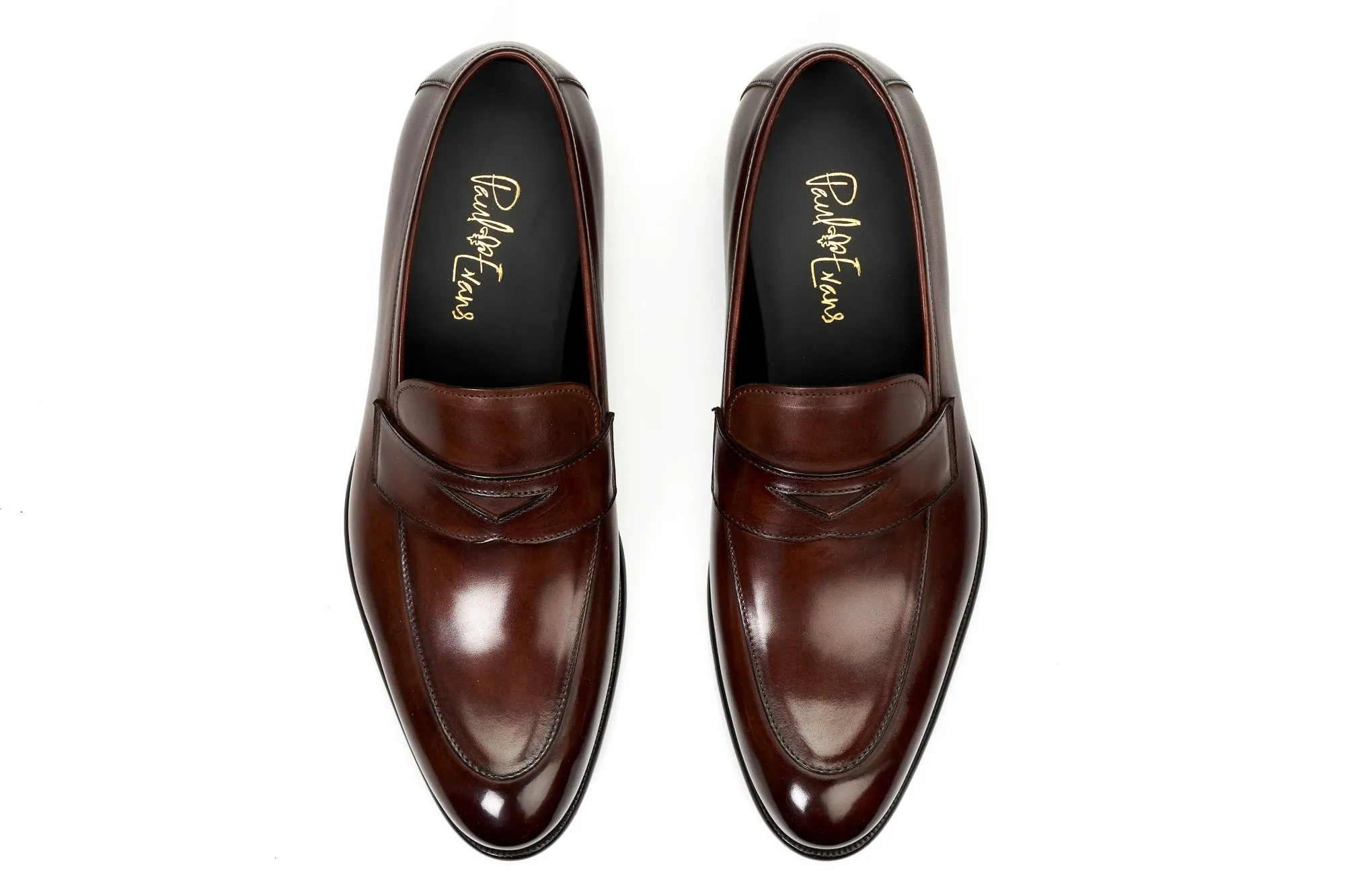 The Stewart Penny Loafer - Marrone